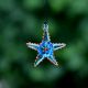 Multicolor Beach Theme Assorted Starfish Christmas Tree Ornaments Set of 10 Pcs